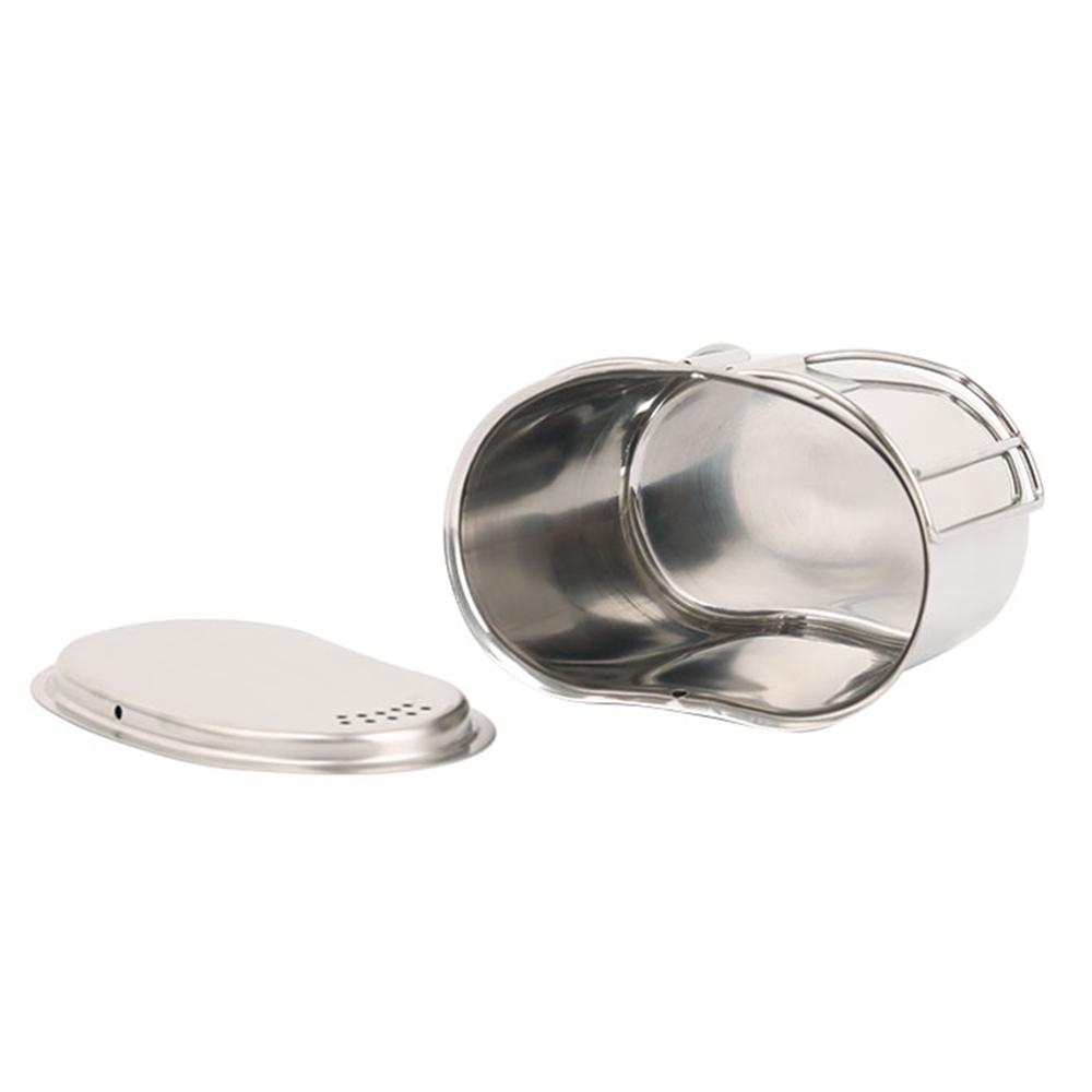 Lixada Посуда для кемпинга из нержавеющей стали, чашка для столовой, подвесной горшок с дровяной печью, набор для наружного использования