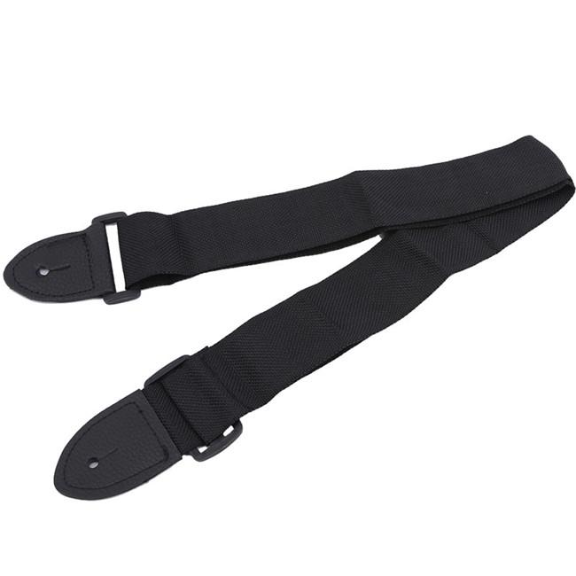 Guitar Strap Leather Head Adjustable Shoulder Strap Guitar Electric Guitar Bass Parts Accessories High Quality Portable Guitar Strap