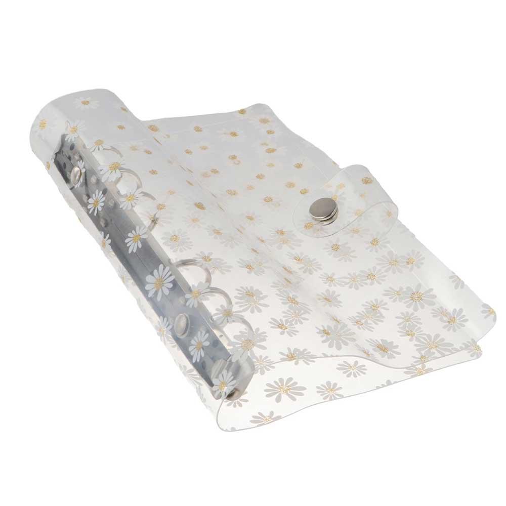 Binder Soft Shell Kawaii Little Daisy Binder File Folder Literary Binder Daisy Notebook Binder