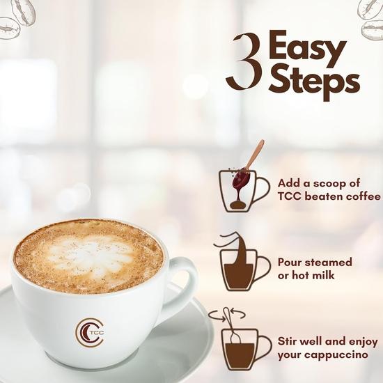 Кофейная клика | Классический Оригинал + Привет Фундук | Взбитая кофейная паста | Кафе-подобный капучино дома | Комбо из 2 | 470 грамм