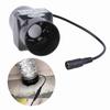 Powerful 12V 6W Inline Duct Fan, 50mm Air Exhaust Booster for Workshop Basement Tent