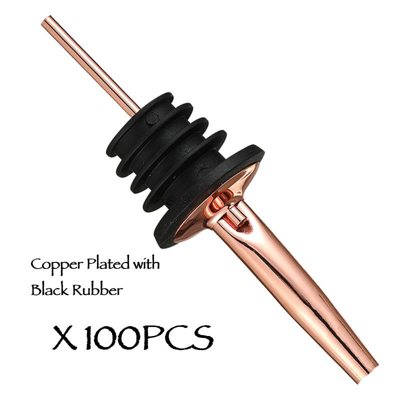 100PCS Wine Pourer Stopper Bottle Pourer Classic Bottle Liquor Pourer Oil Dispenser,Pack Of 100