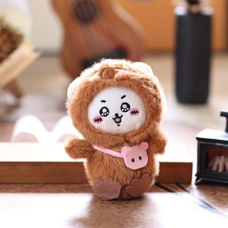 Hatchi Capybara Usachi Keychain Stuffed Plush Doll Toy For Decor Collectors