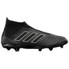 Adidas Predator 18+ FG Футбольные бутсы для твердого грунта, нескользящие, с покрытием, мужские, черные DB2011