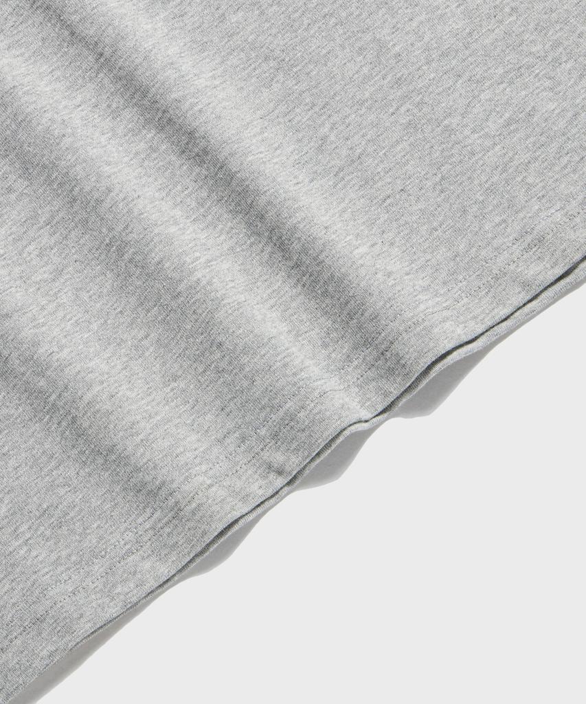 Beulonseun Хлопковая футболка-henley с коротким рукавом, 10,6 унций, серая