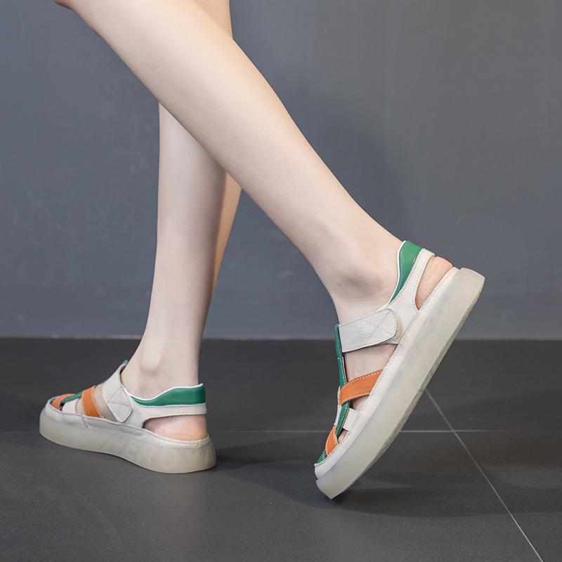 New Style Sandals Flat Shoes Soft-soled Maternity Shoes Beach Shoes