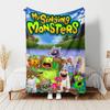 1pc Blanket My Singing Monsters1 Print Design, Lightweight Blanket for Sofa, Bed- Soft &Warm, Gift for All Seasons like Christmas, Halloween