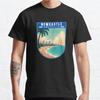 Мужская мода повседневная футболка с коротким рукавом Newcastle In New South Wales Australia Black Tees Oversize T Shirts