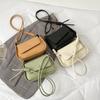 2022 New Small PU Leather Crossbody Sling Bags Women's Handbag Luxury Brand Underarm Shoulder Side Bag Ladies