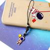 Keychain Pendant Keyring Mobile Phone Strap Astronaut Phone Charm Bag Pendant Astronaut Pendant