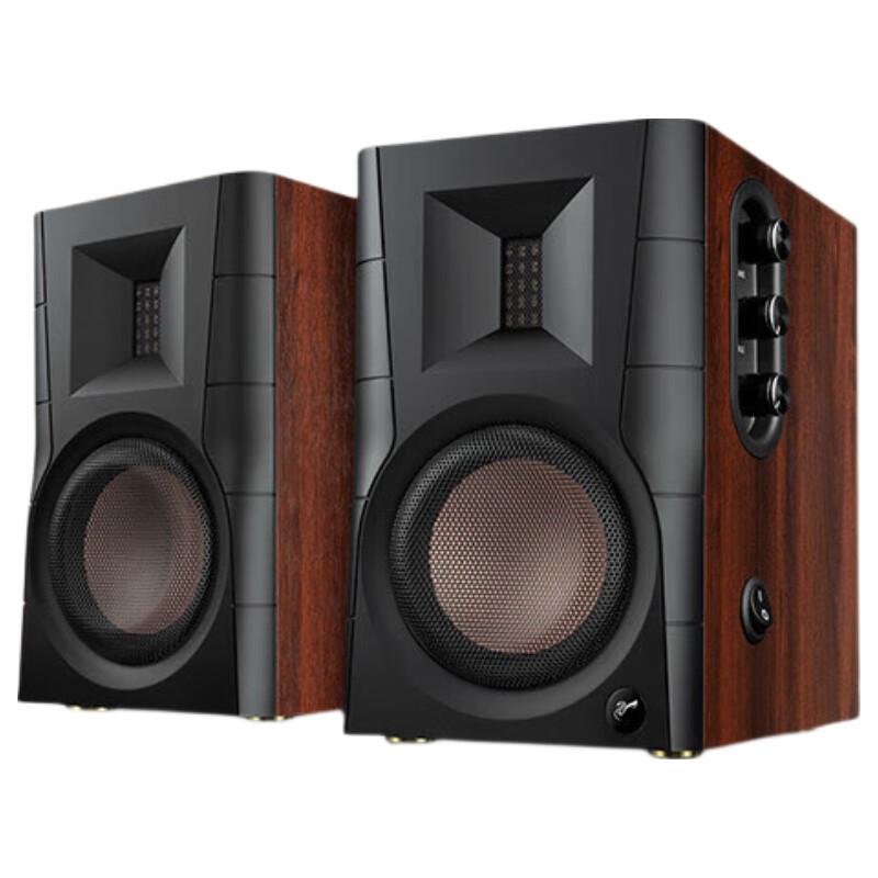 Активные Bluetooth-колонки HiVi D100, 2.0-канальные, с китайской вилкой (адаптер в комплекте)