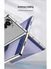 Прозрачный гальванизированный чехол Galaxy Z Fold7 с защитой от падений
