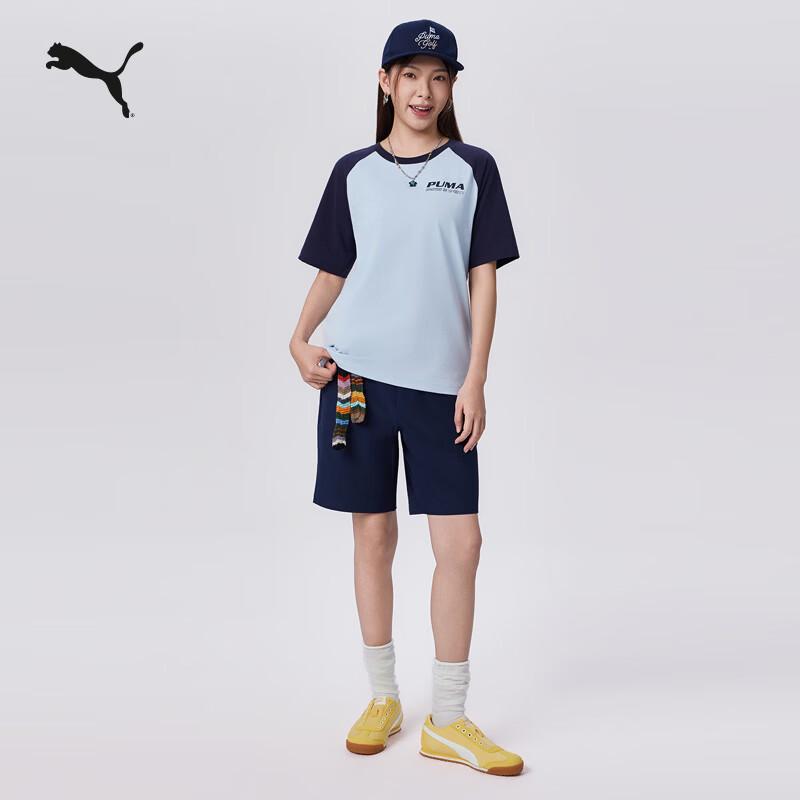 Puma Унисекс Охлаждающая футболка с графическим принтом с коротким рукавом 696371