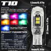 Светодиодная лампа подсветки номерного знака T10 W5W Универсальные светодиодные лампы для заднего ящика W5W 168 Led 5w5 Лампа для освещения салона автомобиля, купола, чтения, номерного знака