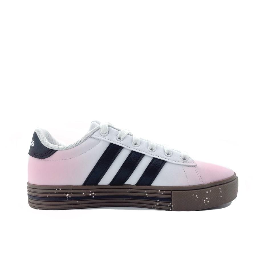Adidas Daily 4.0 Abrasion Resistant Low top Skateboard Shoes Unisex Pink JR0077(Team641-)