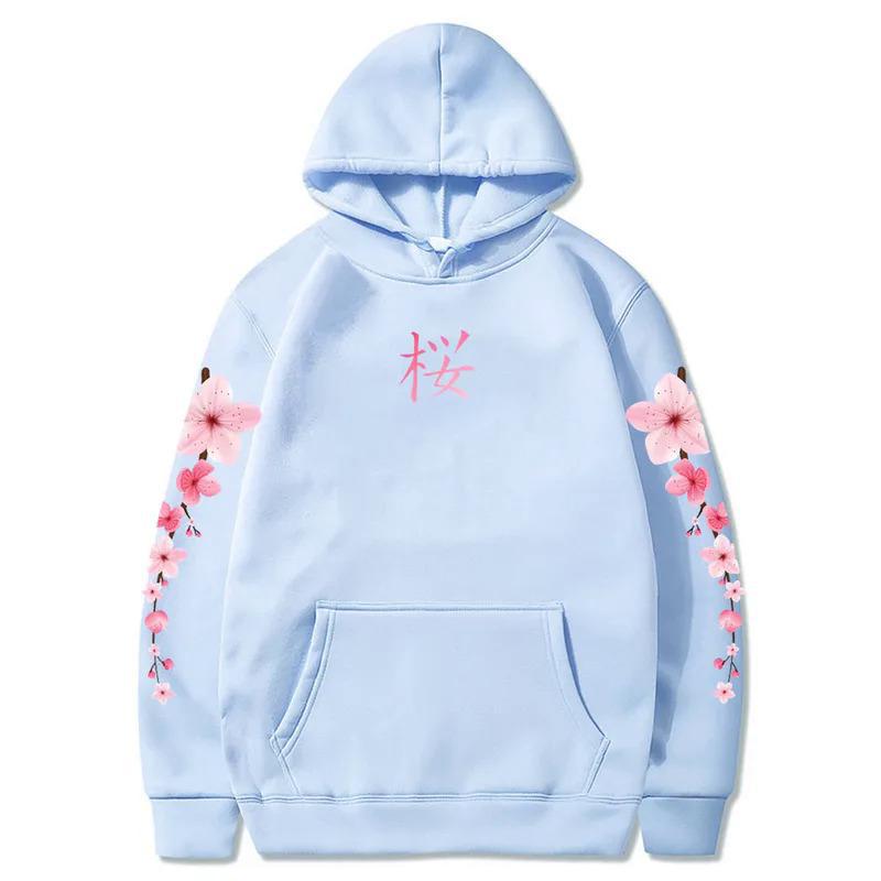 Japanese Blossom Sakura Graphic Hoodies Hoodies