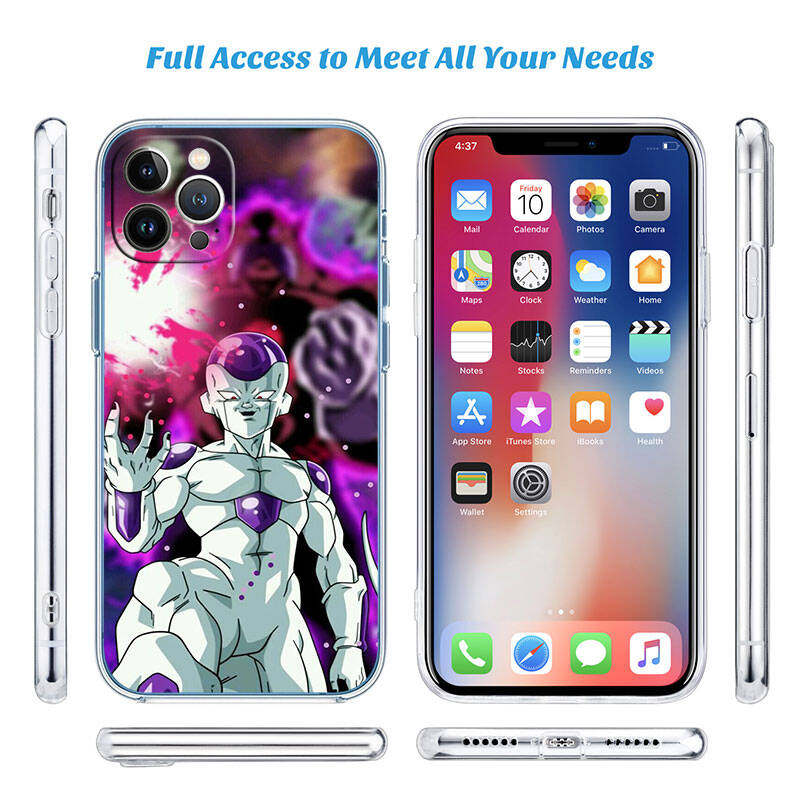MH46 Dragon Ball Freeza Phone Case for Motorola Edge 20 30 S30 40 50 Fusion Lite Plus Pro Neo Ultra One Power Action Macro Hyper Vision Zoom