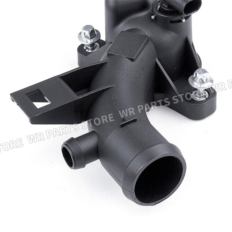 2662030675 2662030475 2662030275 Thermostat Outlet Housing For Benz W169 W245 A160 A180 A200 A220 B180 B200 2004-2012