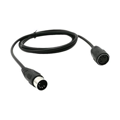 Легкий кабель с разъемами MIDI5Pin DIN, штекер-гнездо, 5-контактный кабель DIN для использования в студии и на живых выступлениях, аксессуар