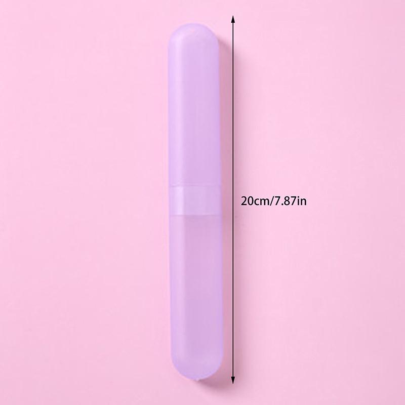 Многоцветный дорожный контейнер для хранения зубных щеток, держатель для зубной пасты в ванной, органайзер для хранения туалетных принадлежностей в дороге