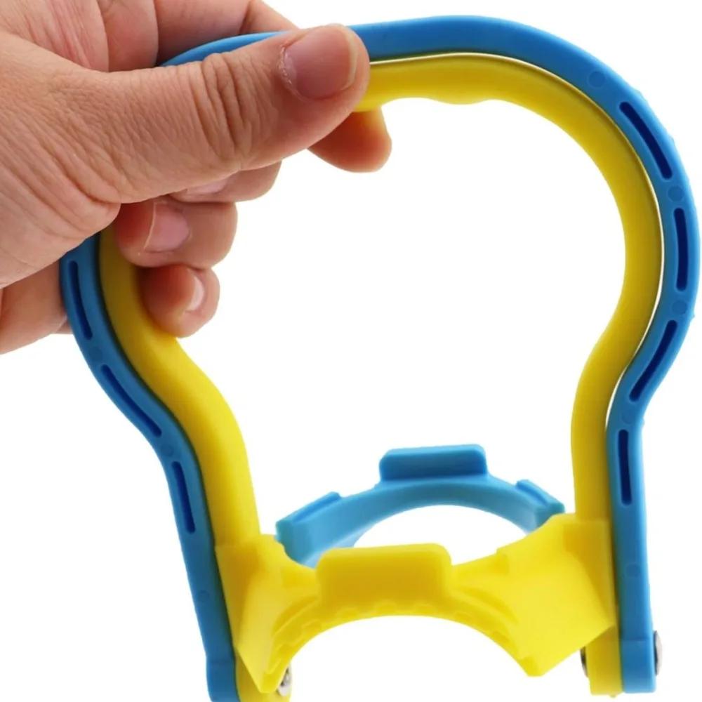 Утолщенное устройство для подъема воды, пластиковая ручка, нескользящая рама, сверхпрочный фиксатор для легкой переноски ведра, ручное кольцо