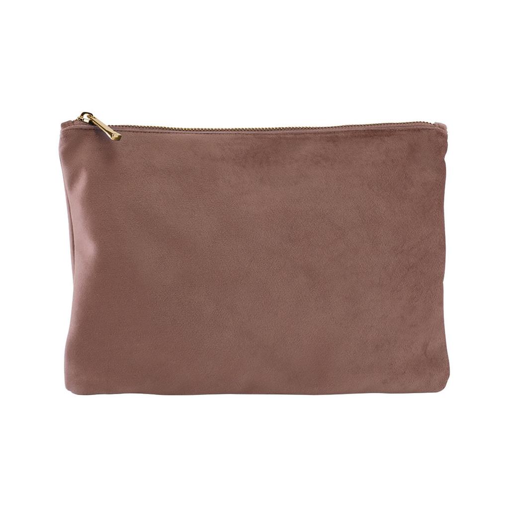 BagBase Plain Velvet Accessory Bag