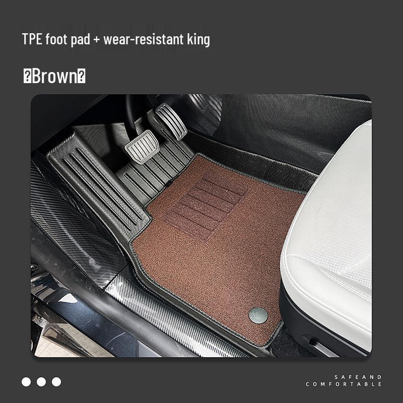 Kia K3, K5 GT, KX3, KXcross Всесезонные TPE Экологичные Автомобильные Коврики