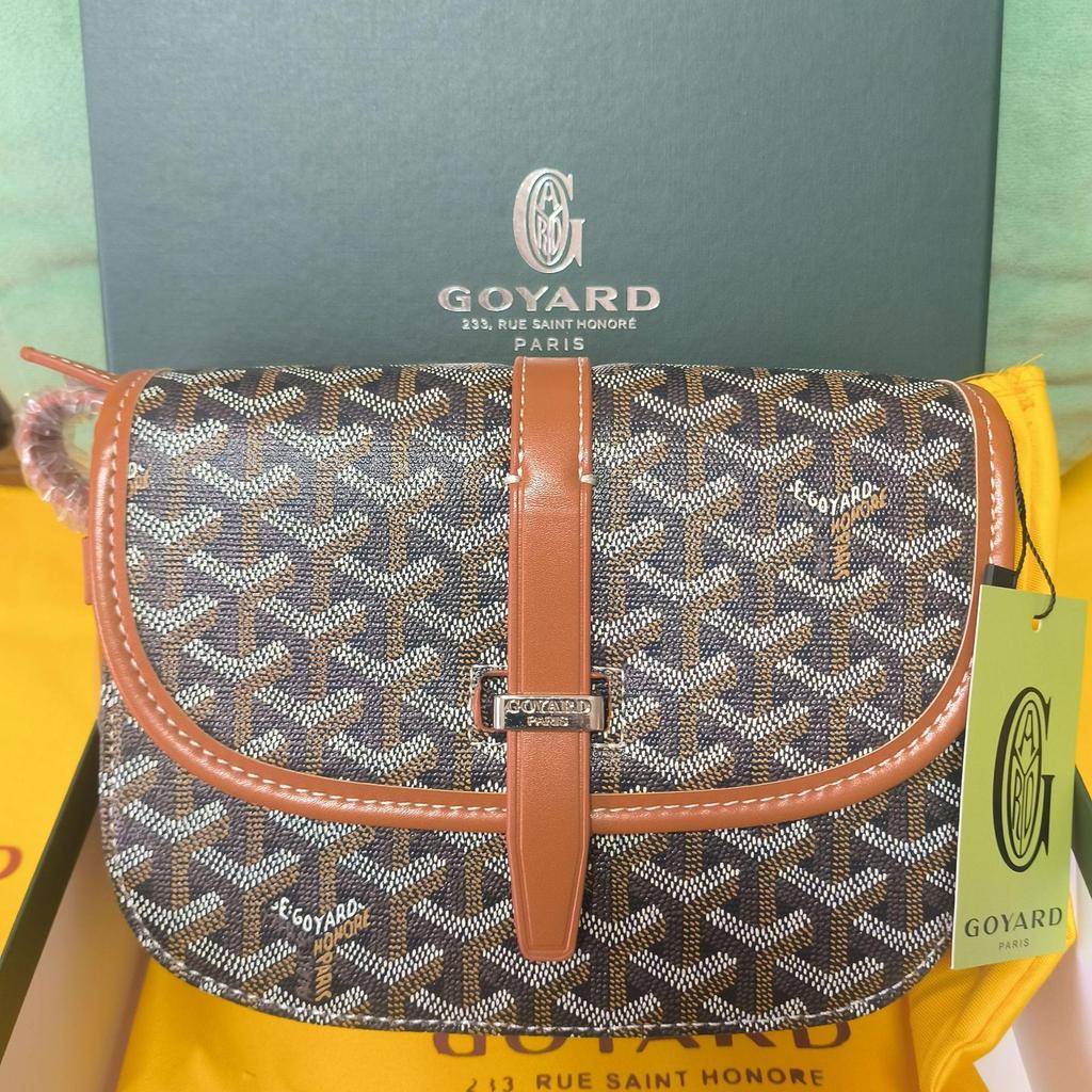 2024 Goya Монограммная Сумка-седло и Сумка-мессенджер через плечо для женщин