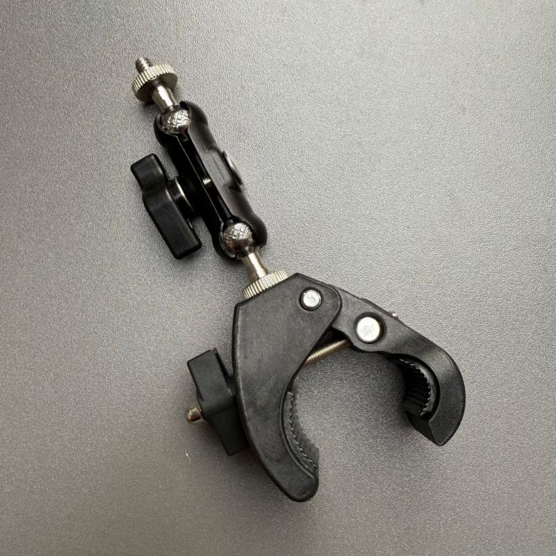 База шарового шарнира 1/4 дюйма Двойной socket-arm Удлинительный рычаг Крепление для телефона на мотоцикл/велосипед Оборудование для экшн-камеры Осветительное оборудование