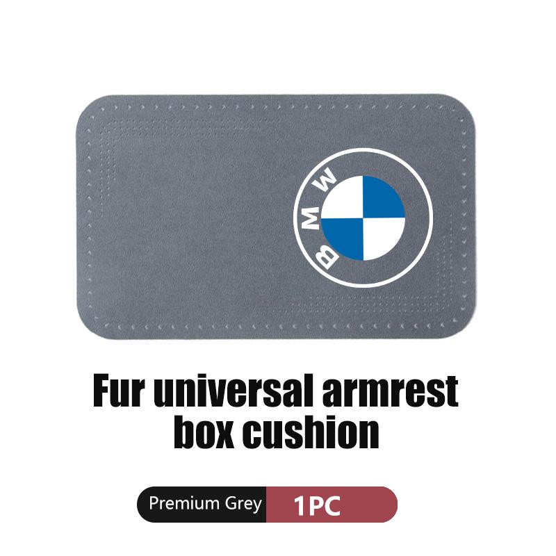 AAB1 Universal Car Seat Protection Center Console Armrest Mat For BMW 1 3 5 7 Series M F01 F20 F10 F13 E52 E53 E60 E93