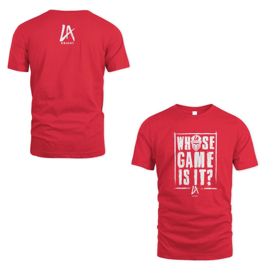 2024 Summer Men's 2D Printed Renowned Wrestler LA Knight YEAH! T-shirt Children's Street Sports Large Size Top