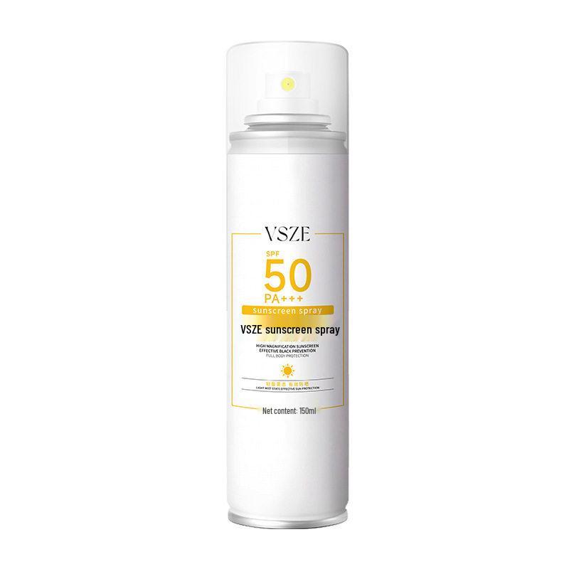 Douyin солнцезащитный спрей для всего тела SPF50: Высокая защита, Освежающий, Идеально подходит для студентов и тренировок