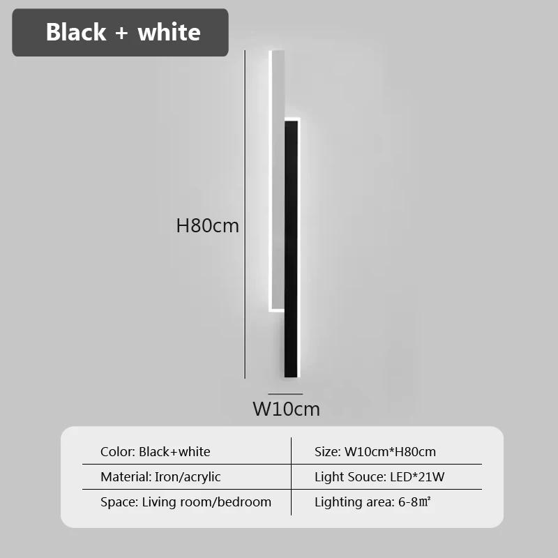 Modern LED Wall Lamps for Living Dining Room Bedroom Bedside Stairs Hotel Entry Aisle Sofa Background Home Decorate Wall Sconce