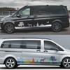 2 шт. автомобильные наклейки для Mercedes Benz Vito V Class Viano W447 WV639 W638 Camper Van графика виниловые наклейки авто тюнинг