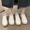 Little White Shoes Women's 2024 Spring New Thick-soled Popular Women's Shoes Spring Casual Versatile White Board Shoes Women's