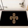 Модный Коврик для пола Drake OvO OWL в стиле INS, Мягкий коврик для пола в спальне, Коврик для прихожей, Ковры для зоны у кровати, Противоскользящие