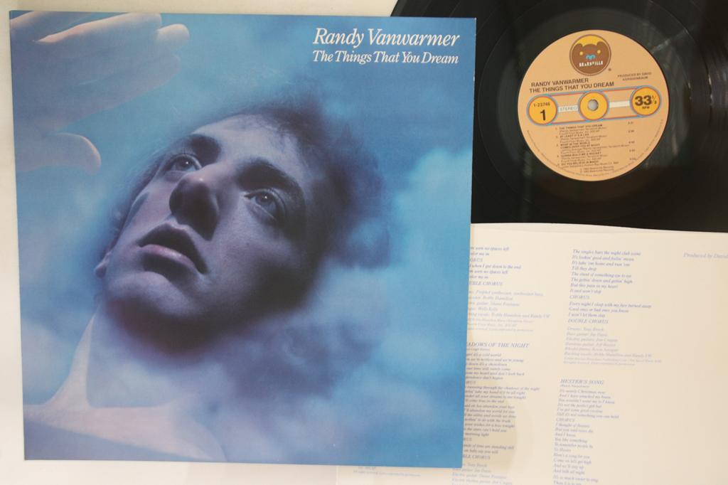 LP Пластинка RANDY VANWARMER - Things That You Dream 123746 BEARSVILLE 1983 США Рок Б/У