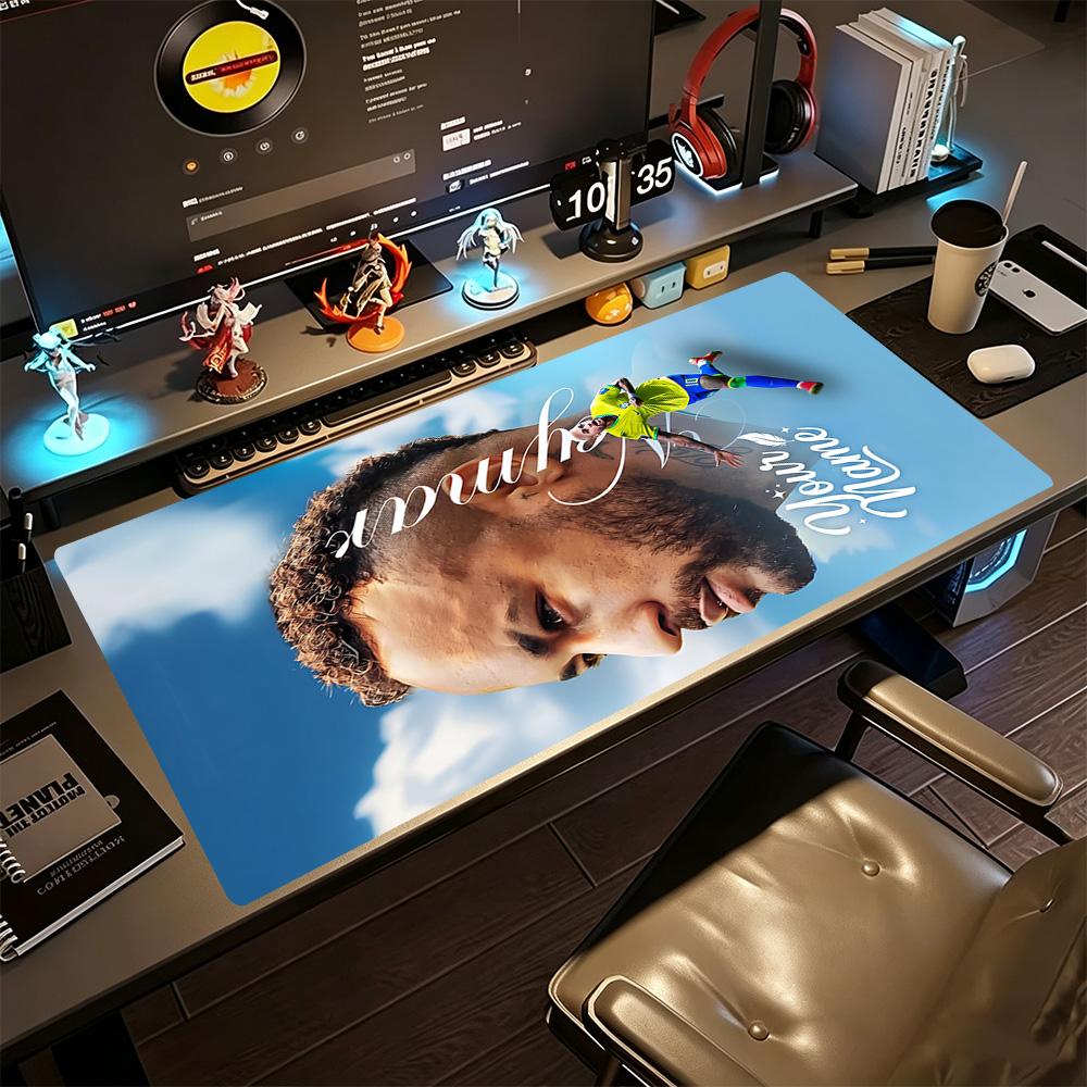 Sky Soccer Dream Neymar Personalized Name Mouse Pad Office Mouse Mats Office Mouse Mats Non-Slip Rubber Bottom