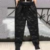 M ~ 4XL осенние хлопковые брюки для женщин, зимняя верхняя одежда 2022, зимние новые толстые повседневные шаровары с высокой талией, теплые повседневные брюки