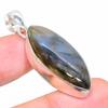 Labradorite Handmade 925 Sterling Silver Gift Jewelry Pendant 1.77" Q8L45