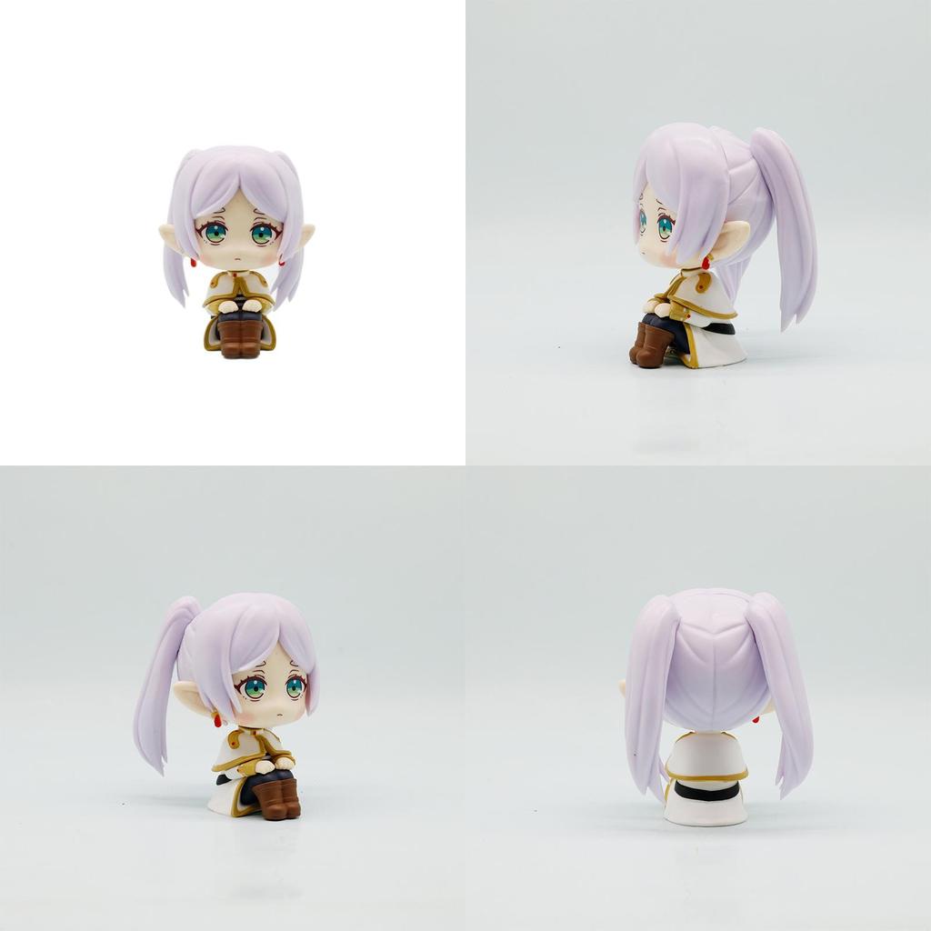 Sitting Frieren Pvc Action Figures Model Toys Desktop Decoration Gifts Kids
