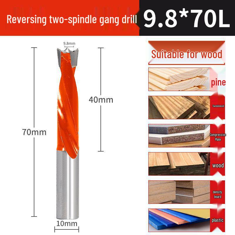 12 мм Фрезерная фреза для сверления боковых отверстий по дереву, пробойник для отверстий