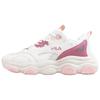 Turbine Удобные низкие кроссовки для пап Женские кроссовки Белый Розовый 5-J346Y-752