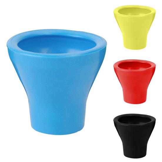 Synthetic Rubber Golf Ball Pickup Retriever Suction Cup for Putter Training Aid