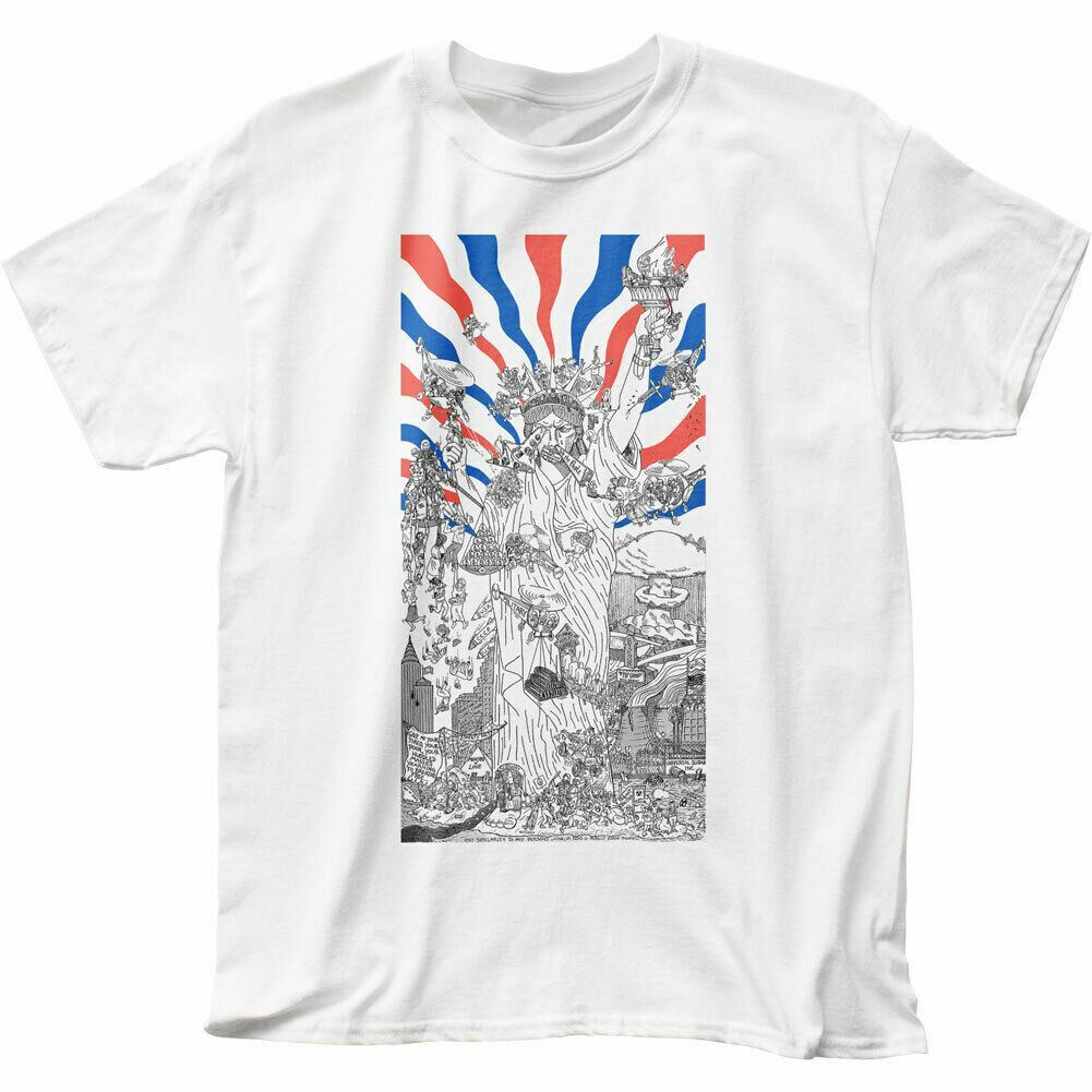 26 Dead Kennedys Bedtime for Democracy T Shirt Mens Licensed Rock N Roll Tee White Unisex T-Shirt