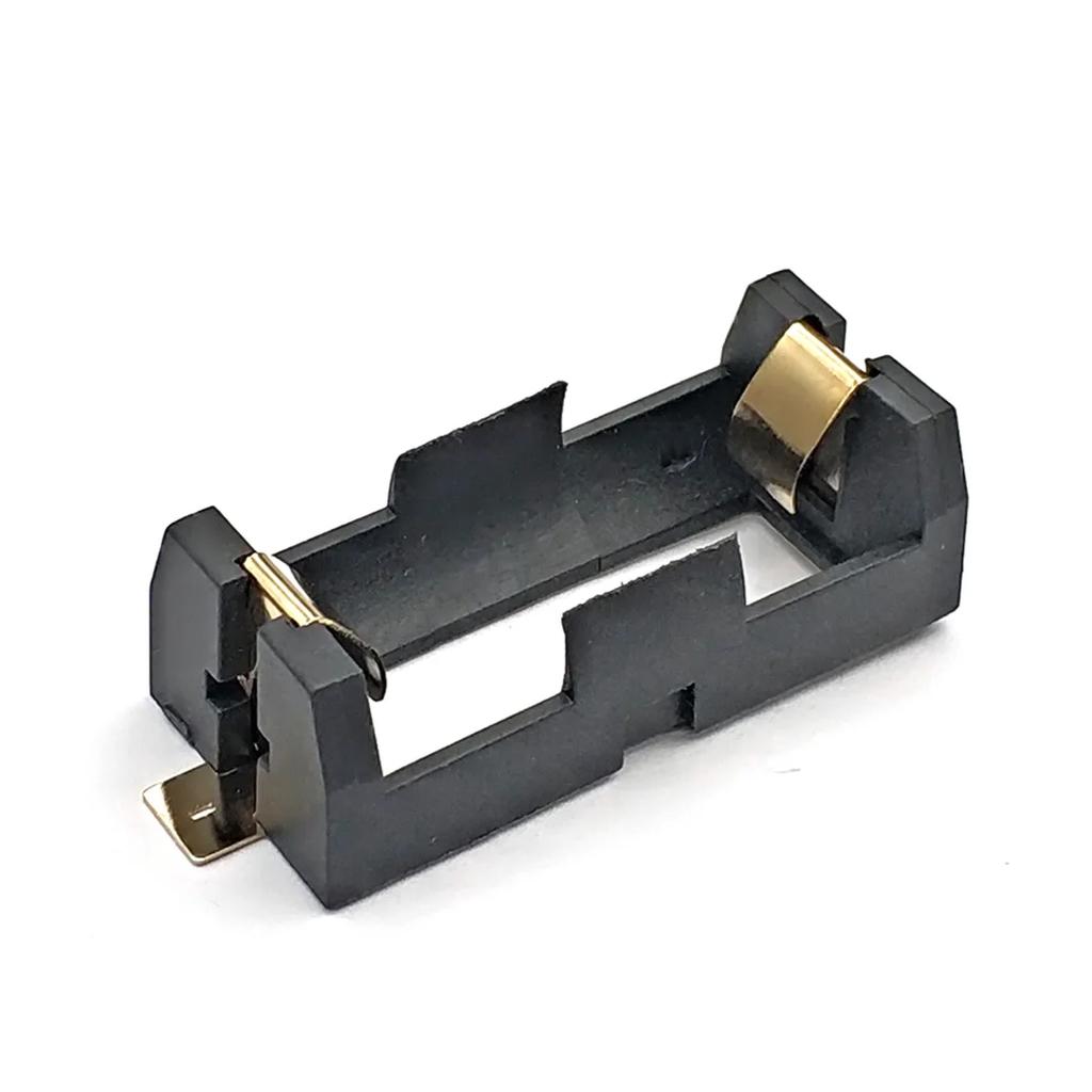 1S 2S 18350 держатель батареи Smd SMT чехол для хранения батарей с бронзовыми штифтами 1 2 слота 18350 аккумуляторная батарея оболочка