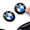 LRUUQ1 74mm 82mm Car Front Hood Emblem Logo Rear Trunk Badge for BMW E30 E38 E39 E46 E60 E61 E90 X1 X3 X4 X5 X6 E70 E83 X5 F10 F30 F32