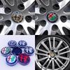 4 шт. 50 мм для Alfa Romeo GTAM Mito 147 156 159 166 зеленые новые Черные Центральные Колпачки Колес Дисков Заглушки Ступицы Логотип Диска Автомобильные Аксессуары