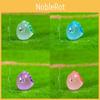 Colorful Luminous Dinosaur Miniatures Cute Resin Plastic Garden Accessories