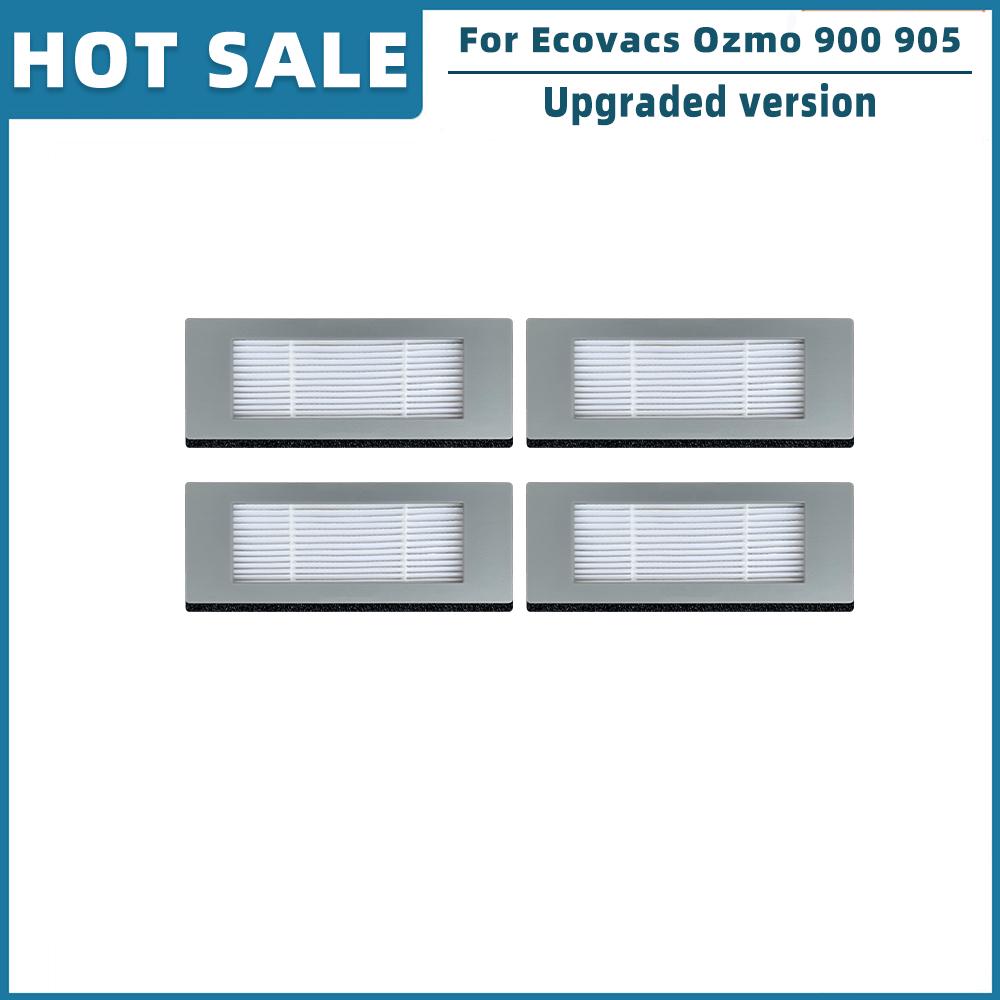 Для Ecovacs Debot Ozmo 900 905 Робот-пылесос Запасные части Аксессуары Ролик Основная Боковая щетка Фильтр Hepa Тряпка для швабры